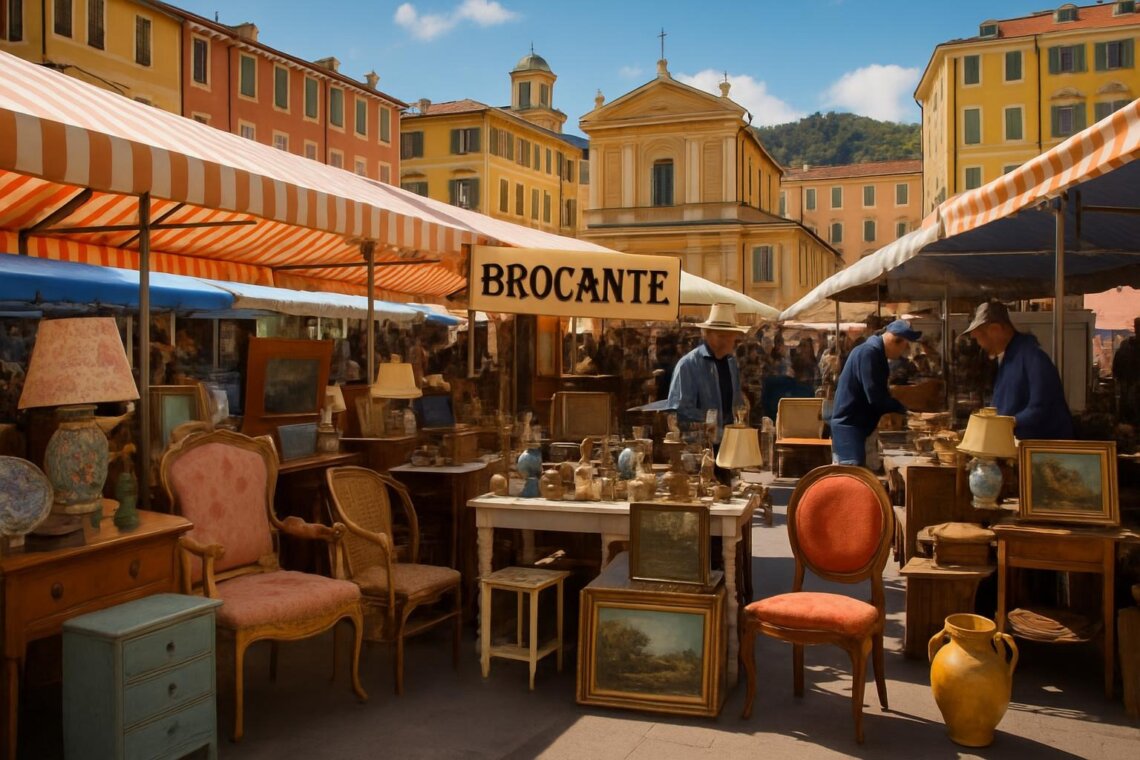 flea market in nice france